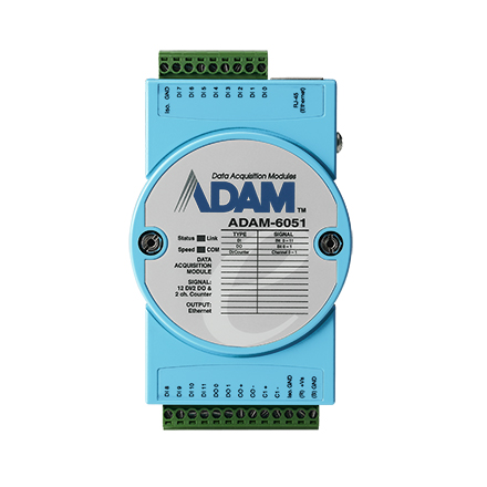 12DI/2Counter/2DO IoT Modbus/SNMP/MQTT Ethernet Remote I/O